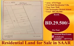 Lands For Sale in Bahrain