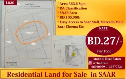 Lands For Sale in Saar  »  Northern Governorate