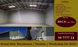 Warehouses For Rent in Southern Governorate