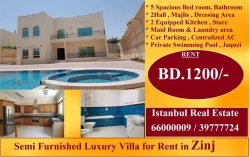 Villas and houses For Rent in Zinj  »  Capital Governorate