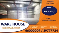 Warehouses For Rent in Ras Zuwayed  »  Southern Governorate